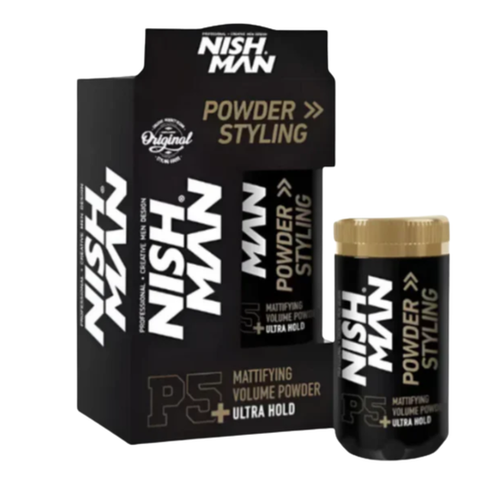 Polvo Texturizador Textura P5 Nishman Negro Matte 20 Gr