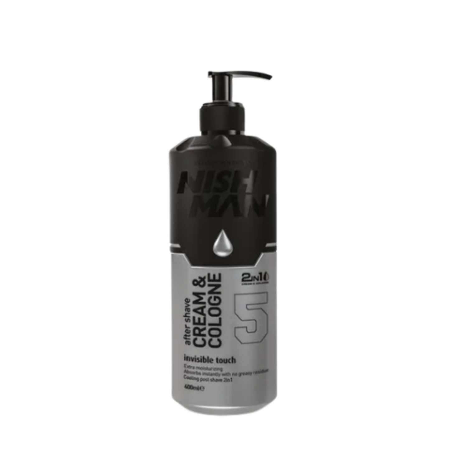Nishman Crema Y Colonia After Shave N°05 Invisible 400 Ml