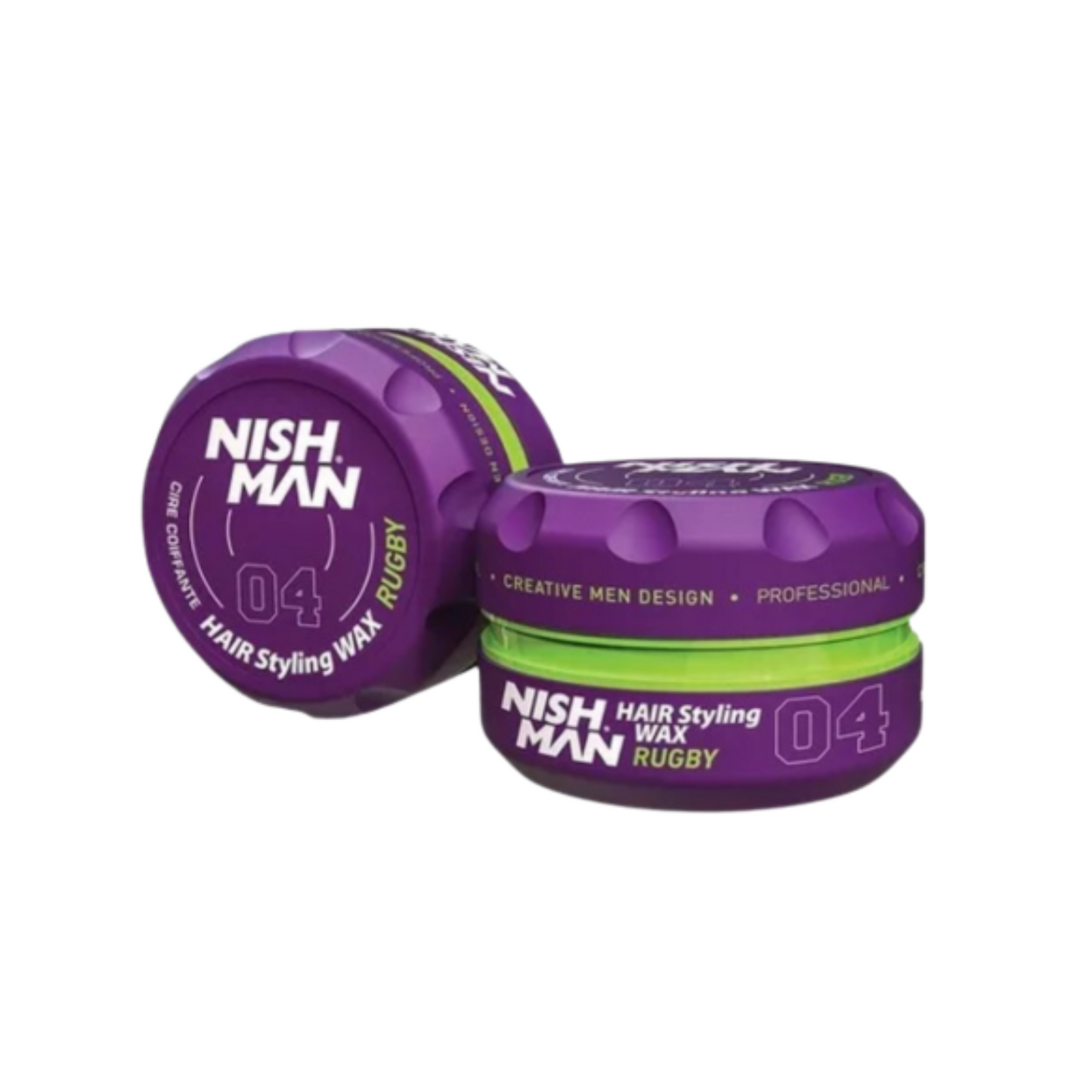 Cera Nishman Hair Wax 04 Rugby Fijacion De Cabello 150 Ml