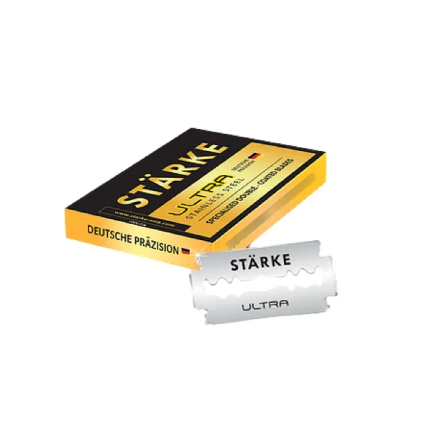 Hojillas Navajas Filo Para Afeitar Starke Barber Pack 500und