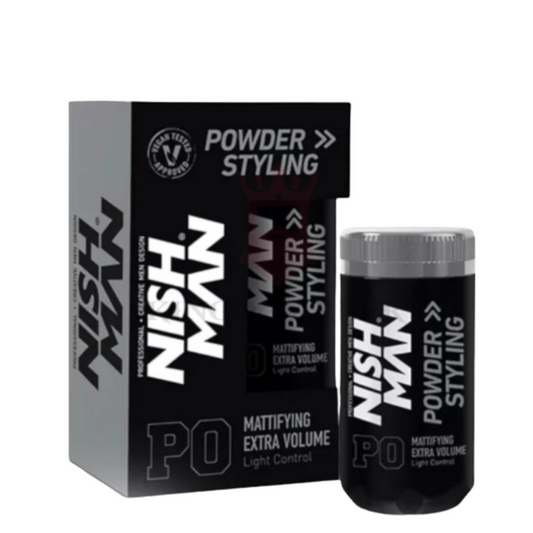 Polvo Texturizador P0 Nishman Extra Volumen Matte 20 Gr