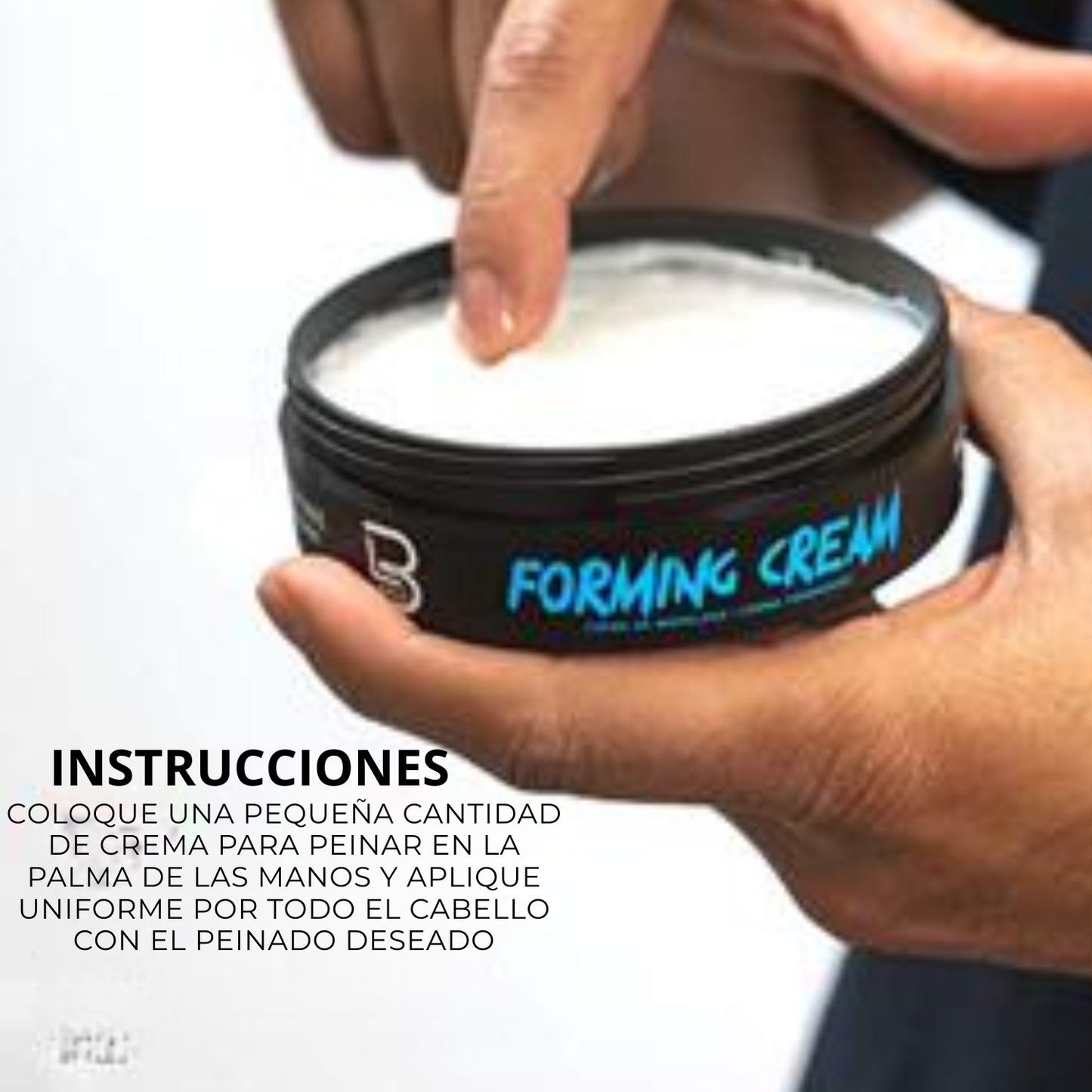 Cera forming brillo level 3 + polvo texturizador negro level 3