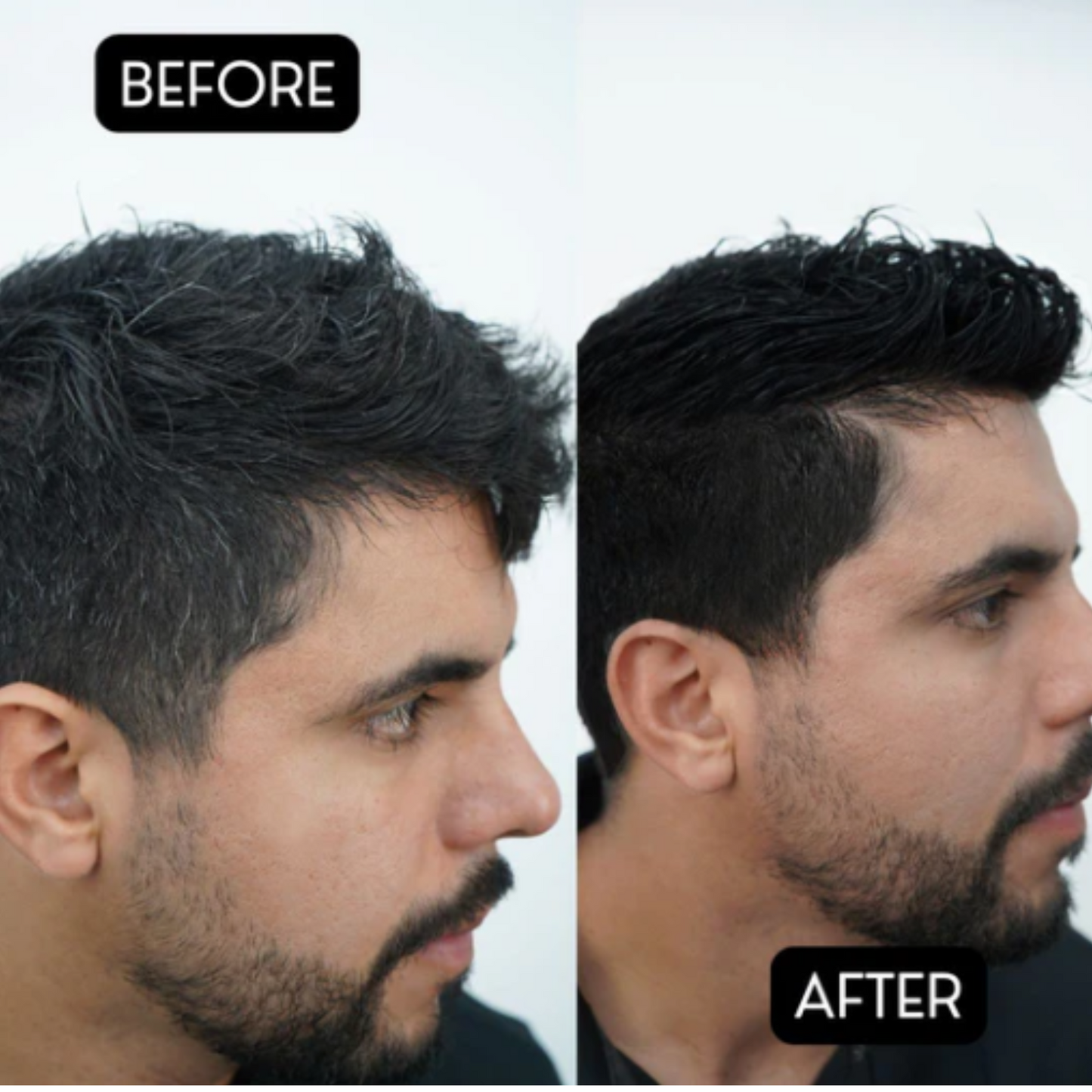 Pomada Negra Para Cabello Rolda Fijación Y Brillo Medio 115g