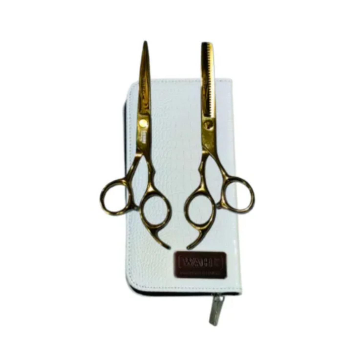 Pack De Tijeras Wahl Con Estuche Para Barberia Profesional