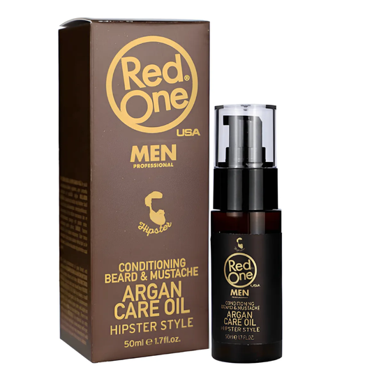 Aceite Red One Para Barba Crecimiento Argan 50ml