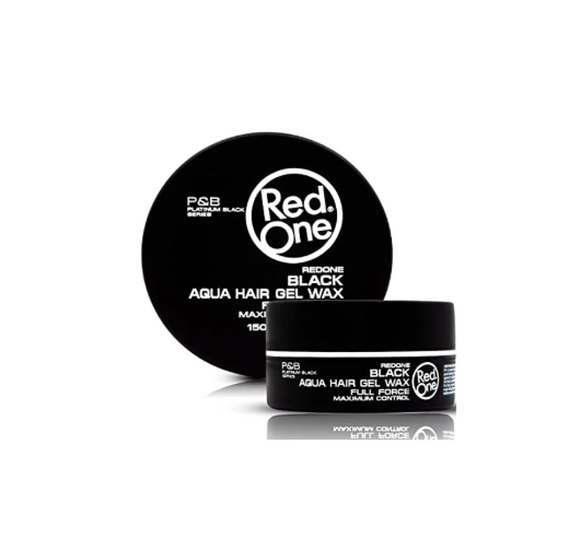 Cera Capilar Red One Aqua Hair Gel Wax Black 150ml