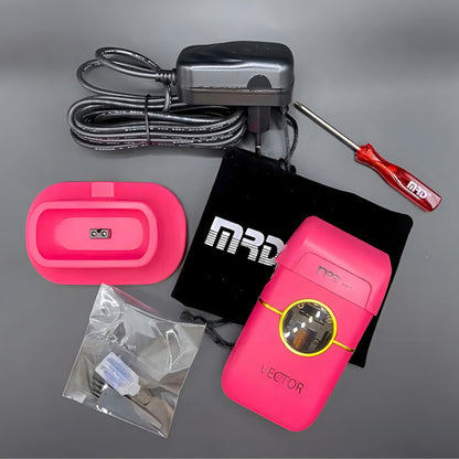 Maquina Afeitadora Profesional Shaver Vector Mrd 11.500 Rpm Color Rosa