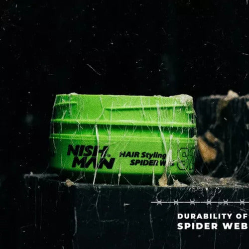 Cera nishman hair styling spider wax telaraña S2