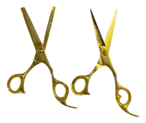 Combo De Tijeras Wahl Filo Navaja Y Esculpidora Profesional
