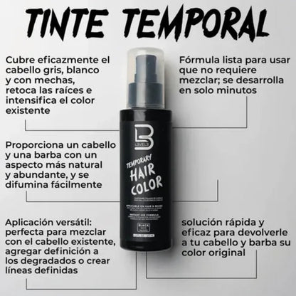 Tinte Para Barba Color Negro Level 3 Tono 1 Negro 1 Negro