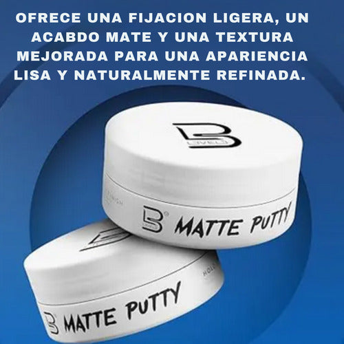 Polvo Texturizador Fijacion Level3 + Cera Moldeadora Matte