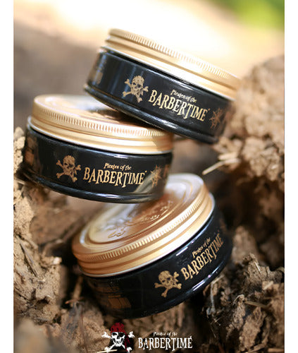 Cera cabello hombre pomade fiber spider barbertime 150ml