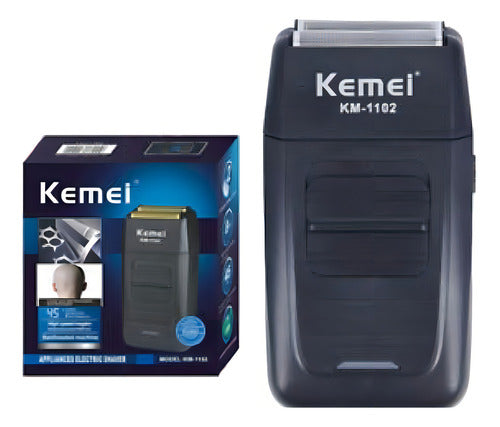 Máquina Afeitadora Kemei Km-1102 Negra