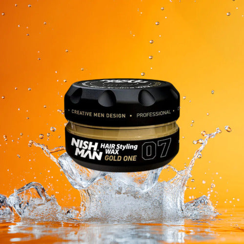 Cera nishman hair wax 07 gold one fijacion de cabello 150Ml