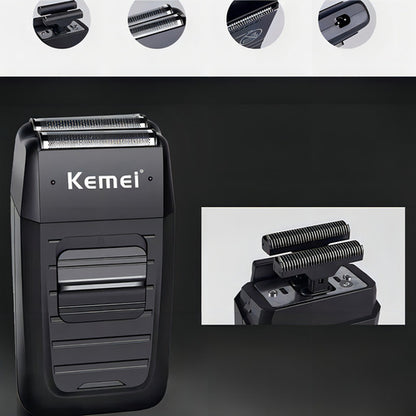 Máquina Afeitadora Kemei Km-1102 Negra
