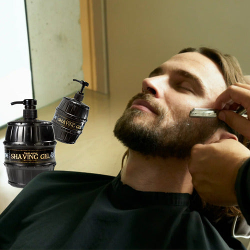 Shaving Gel De Afeitar Sea God Barbertime 1000ml