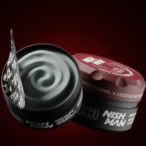 Cera texturizante matte nishman M3 fijación fuerte 100ml