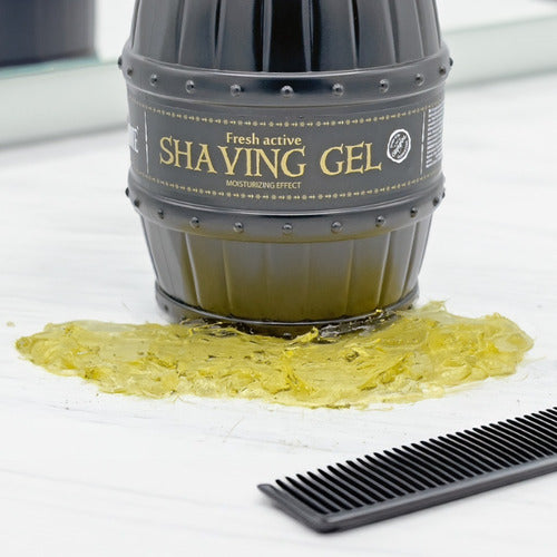 Shaving Gel De Afeitar Sea God Barbertime 1000ml
