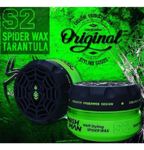 Cera nishman hair styling spider wax telaraña S2