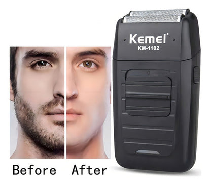 Máquina Afeitadora Kemei Km-1102 Negra