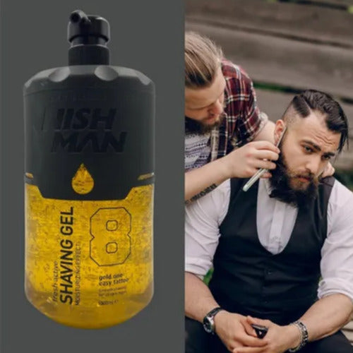 Shaving Gel Nishman 8 + 100 Hojillas De Afeitar Dorco