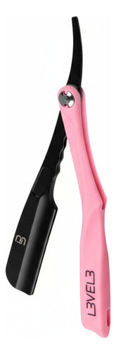 Porta Navaja Milly Level3 Negro/rosa Rosa Pálido
