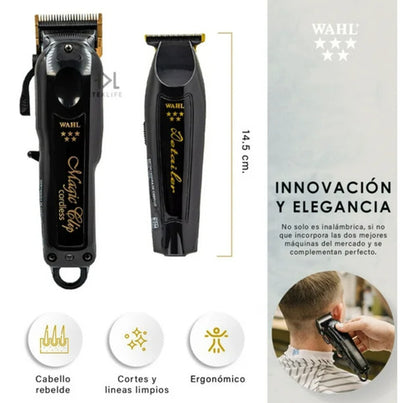 Combo Wahl Profesional Premium Magic Clip Trimer Y Clipper