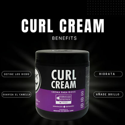 Crema Moldeadora Capilar Rolda Cabellos Rizos Anticaspa 500g