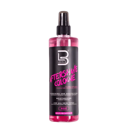 After shave level 3 barber colonia rose 400ml