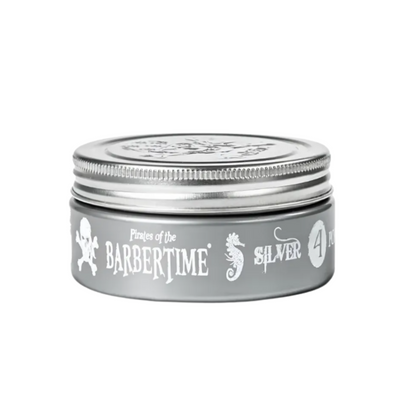 Cera fijador para cabello hombre silver N4 barbertime 150ml