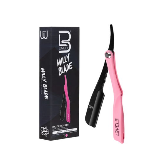 Porta Navaja Milly Level3 Negro/rosa Rosa Pálido