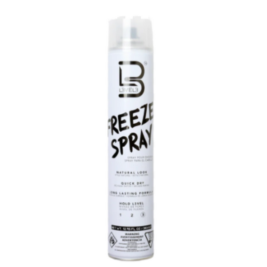 Laca para el cabello level 3 blanca profesional 400Ml