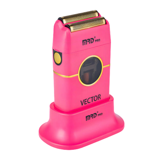 Maquina Afeitadora Profesional Shaver Vector Mrd 11.500 Rpm Color Rosa