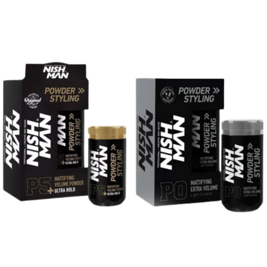 Nishman Polvo Texturizador P0 + Polvo Texturizador Matte P5