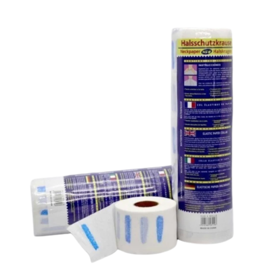Pack 5 Papel Cuello Barbería Peluquería Cuelleros Max Care
