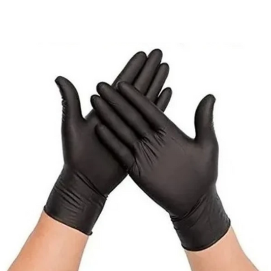 Guantes Negros Nitrilo