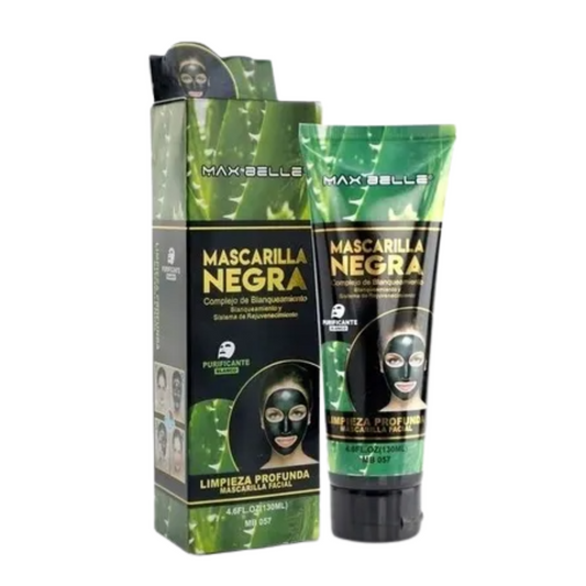 Mascarilla facial para piel mixta Max Belle Mascarilla Black Mask y 130mL