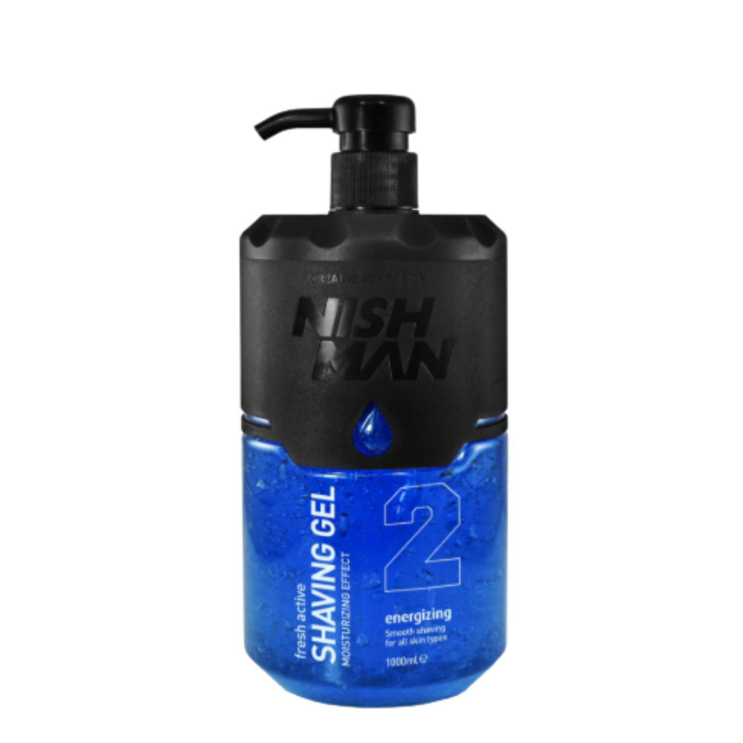 Shaving Gel Fresh Active Nº2 Energizing 1000ml Nishman