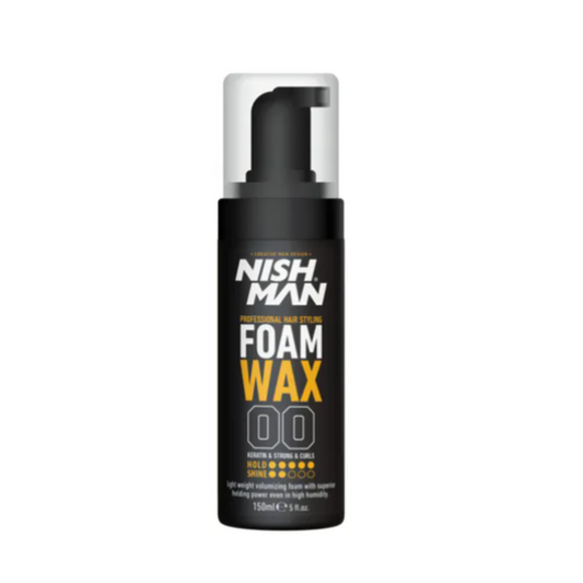 Nishman - Foam Wax Volumen Y Rizos Fuertes 150ml