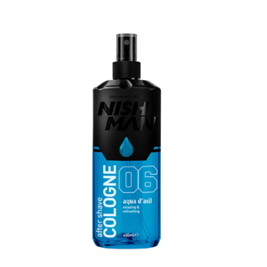 Colonia Nish Man Afeitado After Shave N°06 Aqua D Asil 400ml