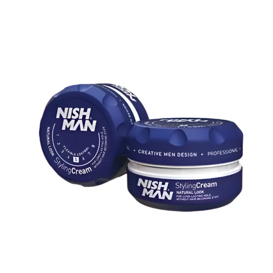 Cera De Cabello Nishman 5 Styling Cream Flexible Control 150ml