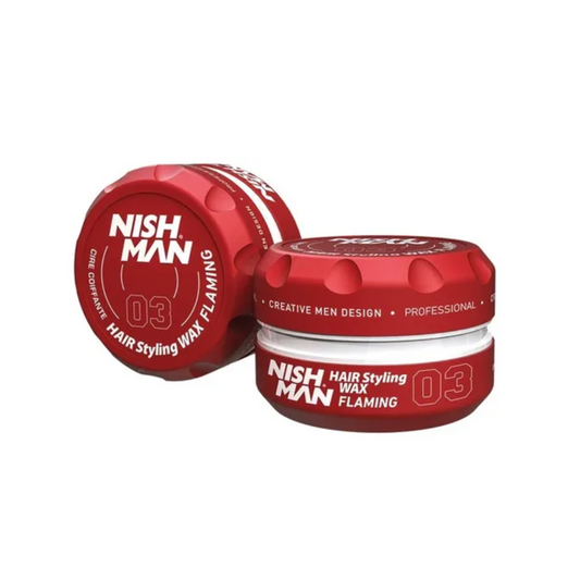 Nishman Cera Moldeadora Para Cabello 03 Flaming Roja 150ml