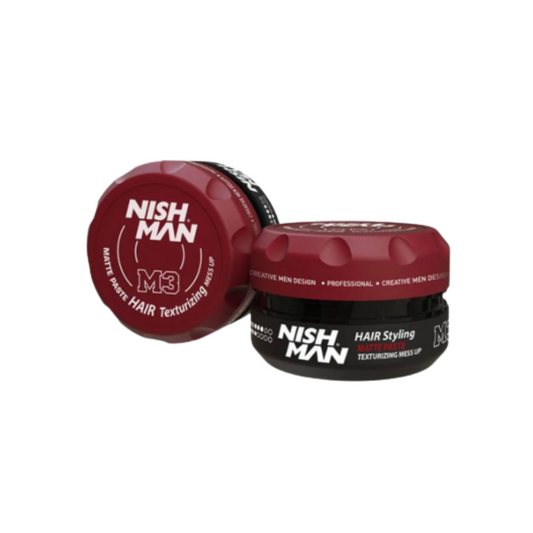 Cera Texturizante Mate Nishman M3 Fijación Fuerte 100ml
