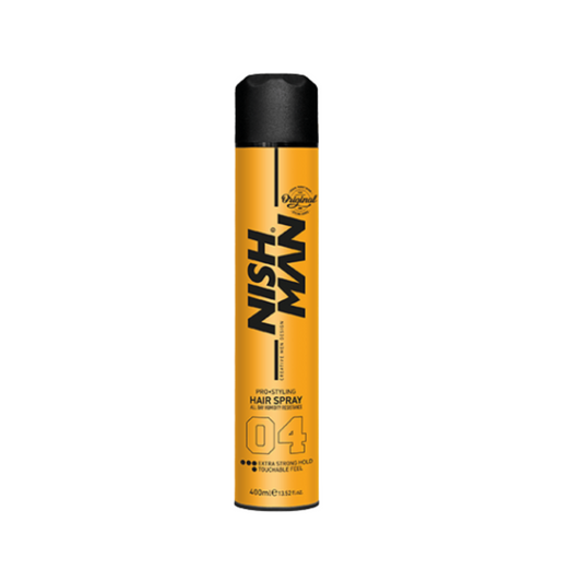 Laca Nish Man Pro Styling Hair Spray 04 Extra Fuerte 400 Ml