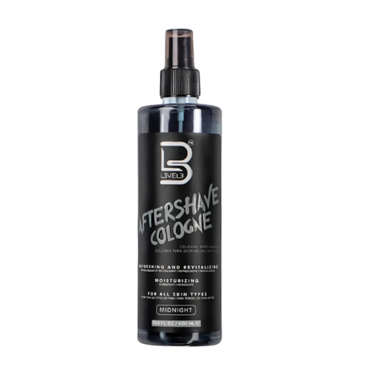 Level 3 Aftershave Colonia Barber Midnight Post Afeitado 400