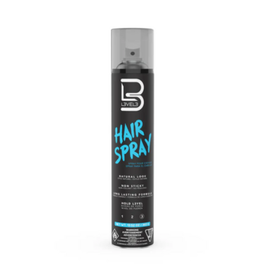 Laca Para El Cabello Level 3 Negra Profesional ( 400 Ml)