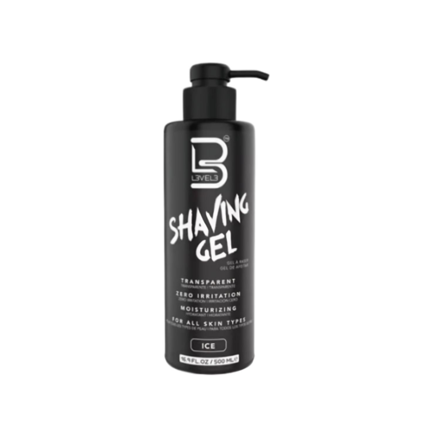 Shaving Gel Afeitar Level 3 Barberia Profesional 500ml