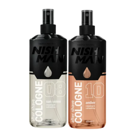 Nishman Colonia After Shave 08 Sun Sen + Colonia After Shave 10 Amber
