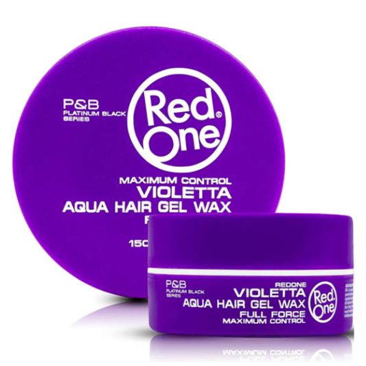 Cera Peinado Red One Aqua Hair Gel Wax Violetta 150ml