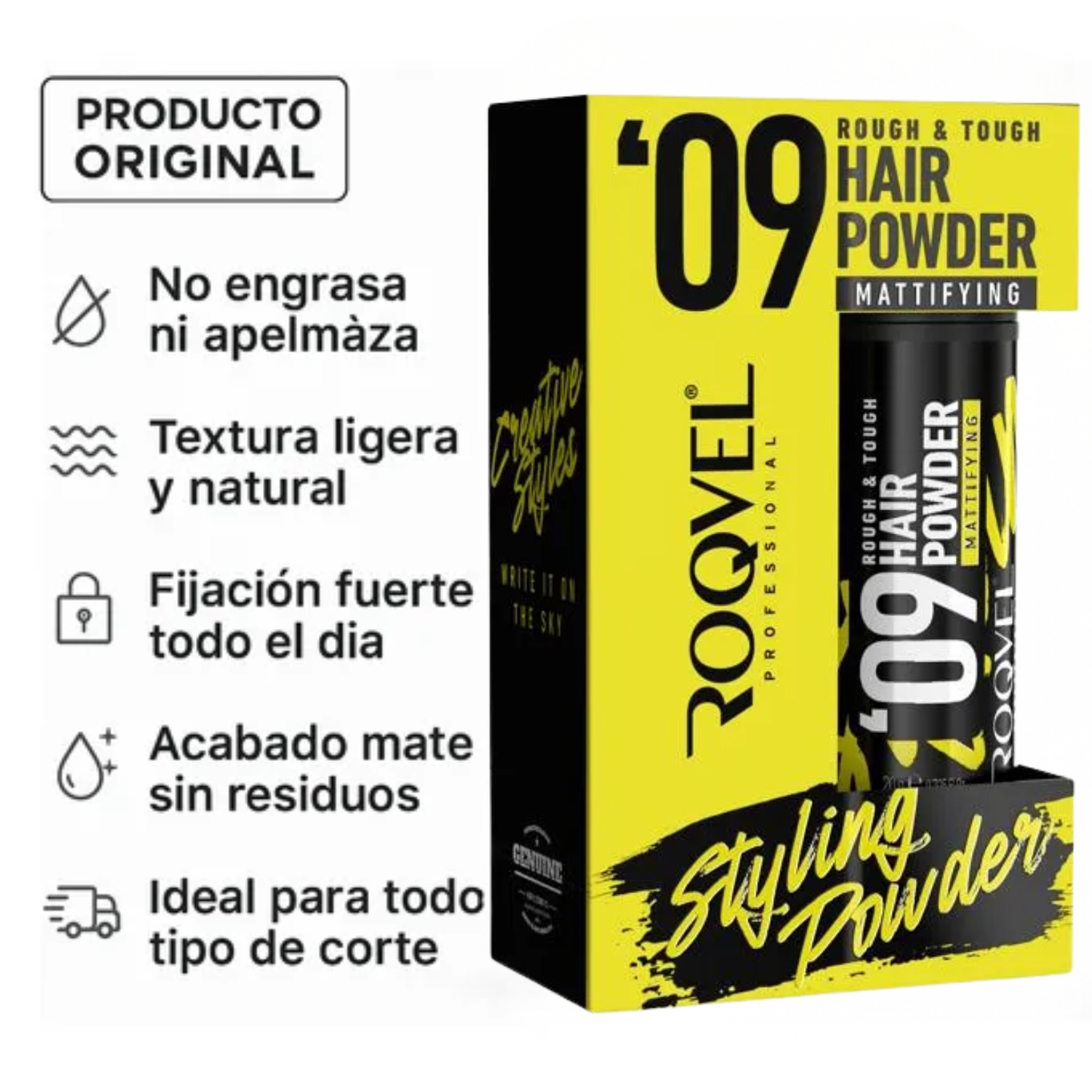 Polvo Texturizador Styling Powder 09 Roqvel